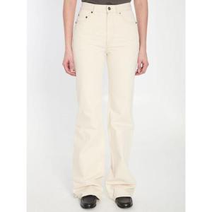 생로랑 스트레이트 팬츠 823599Y30UA 9100 CREAM