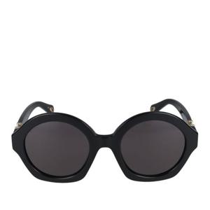 끌로에 블랙 라운드 빅 프레임 선글라스 CH0302S 001