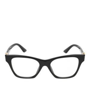 베르사체 블랙 렉탱귤러 풀 림 안경테 0VE3341U GB1