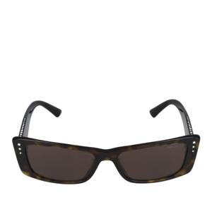 지미추 렉탱귤러 토르토이즈쉘 선글라스 0JC5002BU 500273