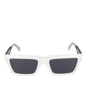 캘빈클라인 화이트 렉탱귤러 선글라스 CKJ22641S 100