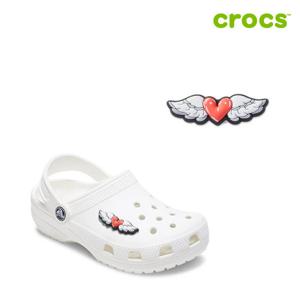 [크록스]하트 날개 두들 지비츠 10015960