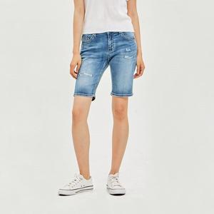 [잠뱅이]여성) 절개포켓 올브러쉬 라텍스 배기핏 AM2DL5376-MB