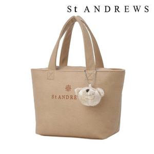 [세인트앤드류스]공용 테디베어 키링 로고 미니백 (831E1BGA03BG)