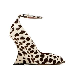 25 FW 파리텍사스 레오파드 프린트 웨지 펌프스 110mm PX1701XPRCH TP441226918