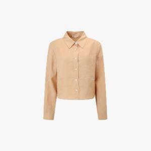 린넨 크롭 셔츠 ITP6WBL940