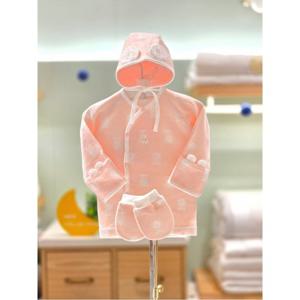 압소바 HK(출산선물3종)핑블베 모달 배냇저고리 손싸개 모자세트(핑크) (A2C10136R)