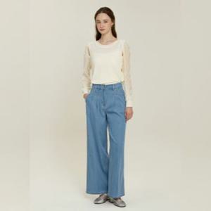 텐셀 투턱 와이드 데님 팬츠 ITP5DPT910