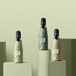 [포유매트]포유렐라 UV차단 8K 포켓 암막 자동 접이식 3단 우산