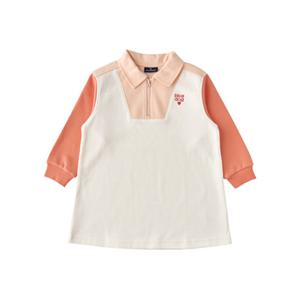 블루독스튜디오 [블루독](CR)피케반집업원피스(25A7540350) 25가을상품 여아원피스