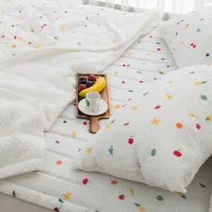 [샤이닝홈]더블리 구아바 시어서커 간절기 여름이불 Q 풀세트