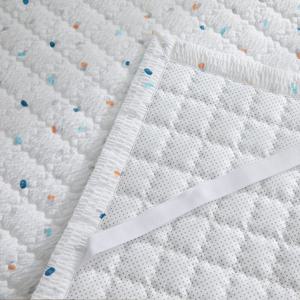 [샤이닝홈]더블리 썸띵 리플 밴딩 침대패드 Q