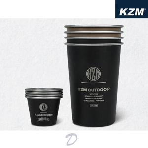 [카즈미]카즈미 필드 스테인레스 캠핑컵 8P
