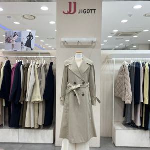 [JJ JIGOTT]백밴딩 와이드 칼라 트렌치코트 GN3M0CT92_JJ