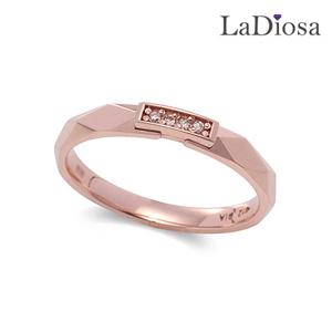 라디오사 18K 꼬냑다이아 반지 G18D-5989RS