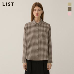 [리스트] 코튼 체크 패턴 셔츠_TWWSTP72020