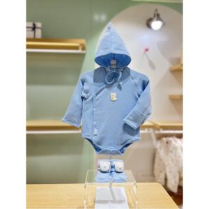 압소바HM (아기슈트)크루배냇슈트양말세트(모자포함) 신상 (5A2C10128)