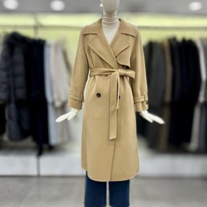 [씨씨콜렉트]스티치 포인트 플랩 더블 롱 코트 E234MSH154_CA