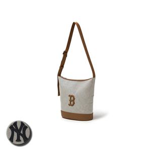 MLB 여성 베이직 캔버스 버킷백 (3ABMBC15N)