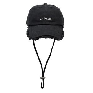 자크뮈스 아티초크 프린지 볼캡 블랙 235AC452 5012 990