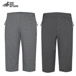 [WIND FACE] 윈드페이스 스판 고무줄 밴딩 7부팬츠 Model No_YB2223