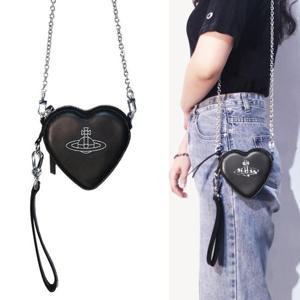 비비안웨스트우드 씬라인 오브 하트 클러치 하트백 크로스백 53030023 L001L N403