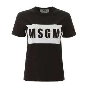 라프리마 엠에스지엠 박스 로고 반팔 티셔츠 2000MDM520 200002 99