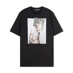 [꼬르소밀라노]닐바렛 남성 타투 석고상 블랙 반팔티 PBJT359A G535S 01