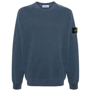 라프리마 스톤아일랜드 66060 올드 트리트먼트 Malfile 플리스 크루넥 Sweatshirt Regul