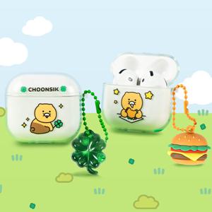 카카오프렌즈 춘식이 럭키버거 에어팟4 케이스
