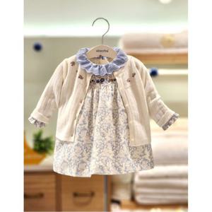 압소바 HK(2종)또이 원피스  니트가디건세트(25FW가을신상품) (A2525105T)