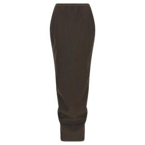 RICK OWENS Soft Pillar long skirt RP02E4331WST78