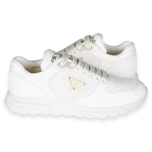 디몬트 프라다 여성 삼각로고 프랙스 2.0 레더 스니커즈(아이보리) 1E921N 79N F0304