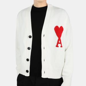 디몬트 22 F/W 아미 공용 빅하트 A로고 오버핏 가디건(아이보리) UKC003 016 102