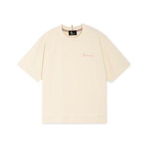 [꼬르소밀라노] 몽클레어 여성 그레노블 로고 베이지 반팔티 8C00009 83927 034