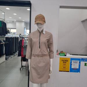 [마코]허리시보리 하이넥 원피스 MNW2OP71_81_KG