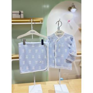 압소바HM (신생아출산)핑블 배냇저고리 속싸개(2종세트)25년신상 (Z2A2C10113)