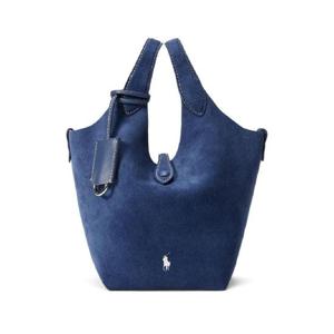 폴로 랄프로렌 스웨이드 레더 토트 백 428972997001