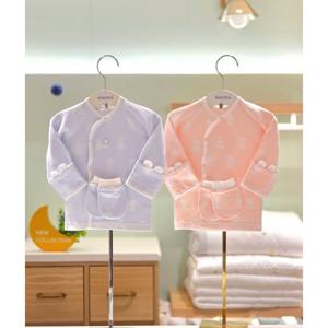 압소바 HK(쌍둥이선물)핑블베 모달 배냇저고리 손싸개세트(25FW신상품) (CA2C10136)