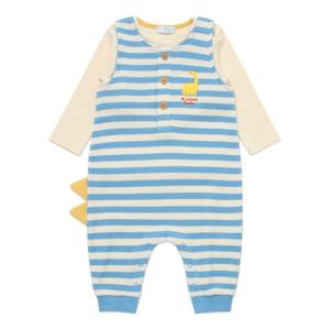 블루독베이비 10 25FW가을신상 (BL)디노 와플 우주복 (45A70675060)