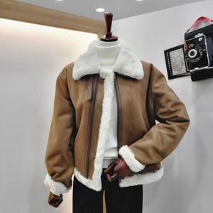 [비지트인뉴욕]스웨이드 숏랭스 무스탕 자켓  VACMU91_US