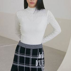 [에고이스트]비스티에 라인 조직 슬림핏 풀오버 (ER1KL161)