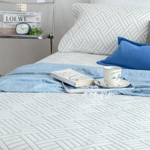 해피니 침대패드 엘리오 듀라론 3중직 냉감패드 패드 슈퍼싱글 SS (화이트)