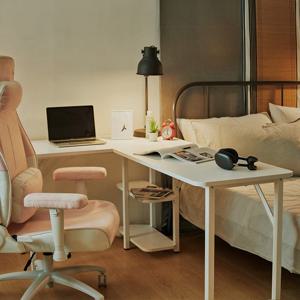 제닉스 ARENA L데스크 라이트 ㄱ자코너 2인용 컴퓨터게이밍책상