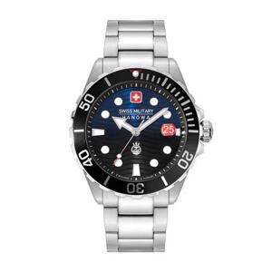 스위스밀리터리 하노와 SMWGH2200302 남성 메탈 시계 다이버 워치
