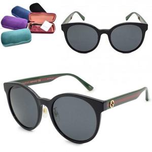 [당일발송] 구찌 그레이 라운드 여성용 선글라스 GG0416SK 002