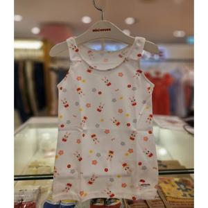 [미키하우스10] 11M901402-08 MH 우사코 얼굴 런닝 여아런닝 여아속옷