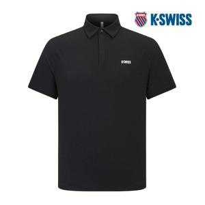 [케이스위스] 남성 코트 폴로 반팔티 1KSPSMU005_BK