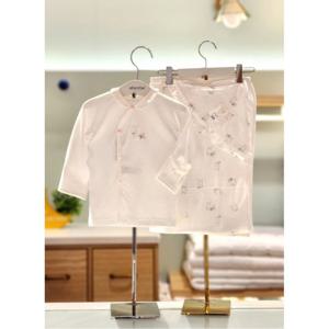 압소바 HK(출산선물)리본코튼모달배냇저고리 속싸개세트(25FW신상품) (A2D10102A)