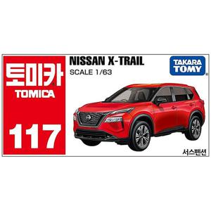 토미카 117 닛산 X 트레일 레드 다이캐스트 미니카